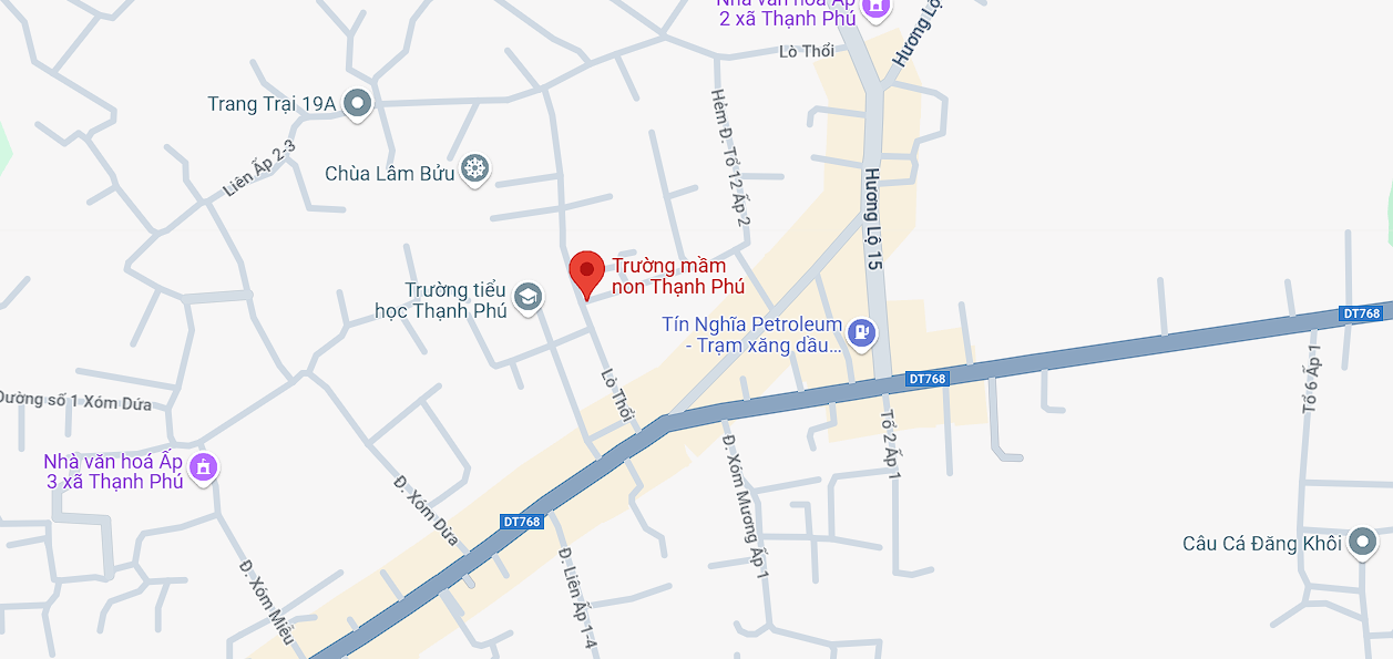 ban do mam non thanh phu